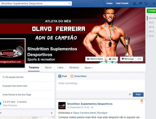 Slnutrition (Gestão Facebook)