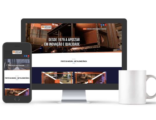 Website Fonte de Moura – Metalomecânica